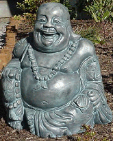 Hotei, God of Contentment and Happiness (the Laughing Buddha). © Mark Schumacher, 1995-2004.  www.onmarkproductions.com